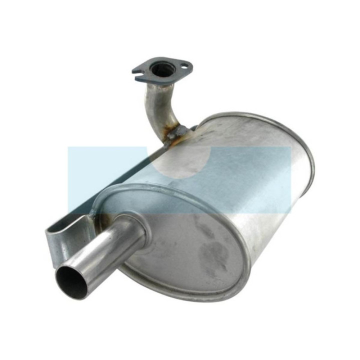 Pot d'échappement pour tracteur tondeuse Mountfield (1134671901)