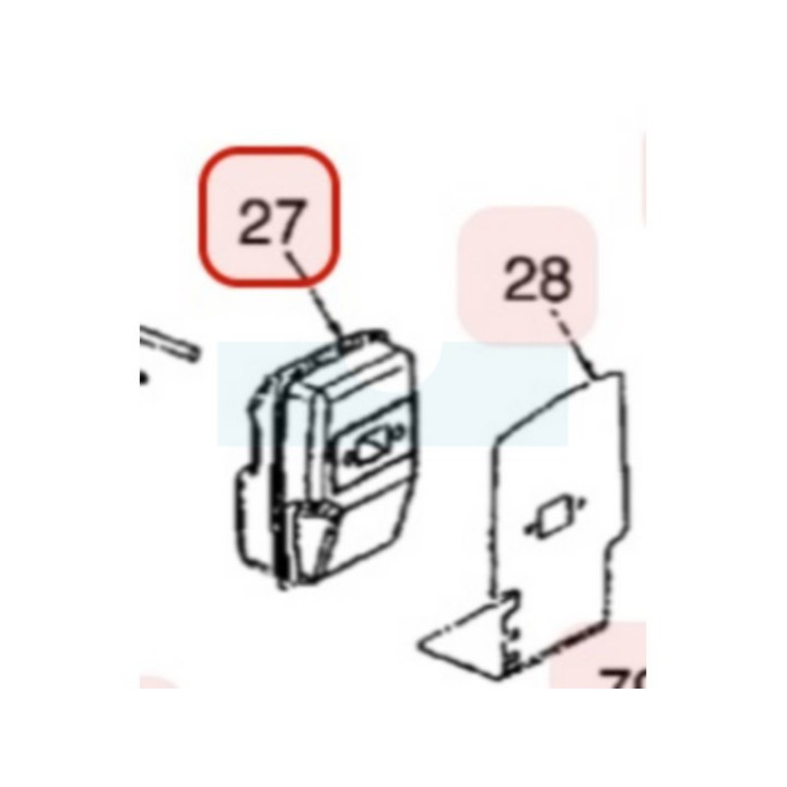 Pot d'échappement pour moteur Zenoah (TT300748002)