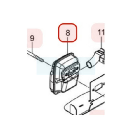 Pot d'échappement pour taille haie Maruyama (278263)