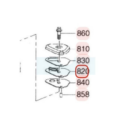 Reniflard d'huile pour moteur Robin / Subaru (11320Z02021000)