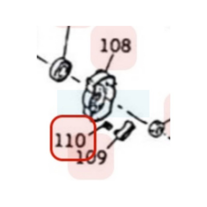 Ressort de cliquet de lanceur pour moteur Mitsubishi (KS03002AA003)