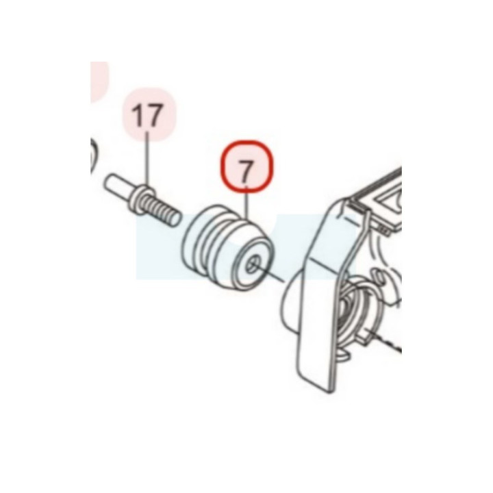 Silentbloc pour tronçonneuse Maruyama (285582)