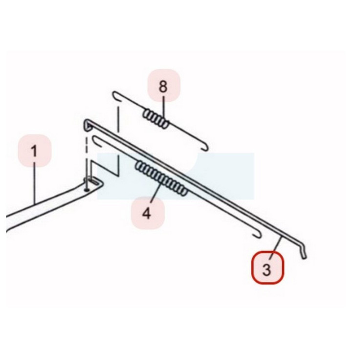 Tige de régulateur pour moteur Robin / Subaru (2774270123)