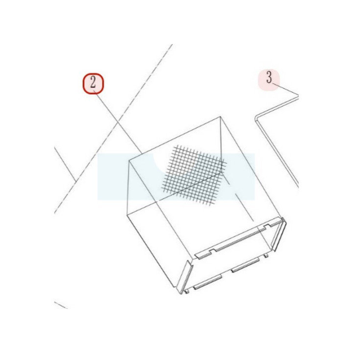 Toile de panier pour scarificateur Weibang (40R0603000)