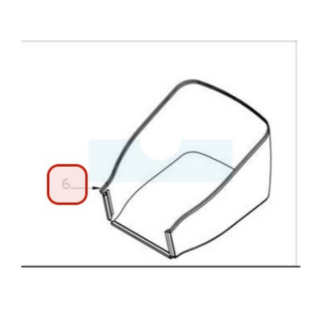 Toile de panier pour tondeuse Roques & Lecoeur (TG1795200000)