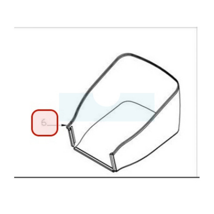 Toile de panier pour tondeuse Roques & Lecoeur (TG1795200000)