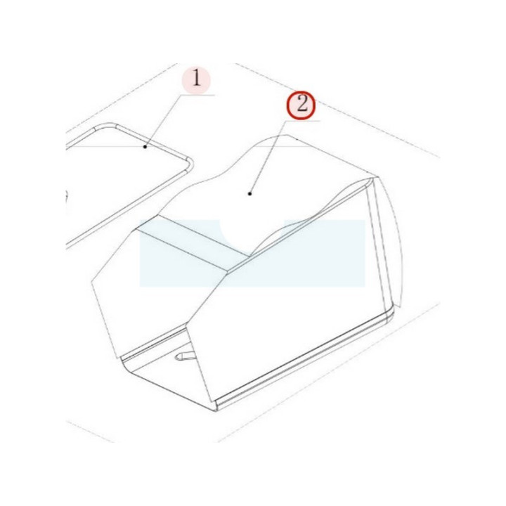 Toile de panier pour tondeuse Weibang (456060301084)