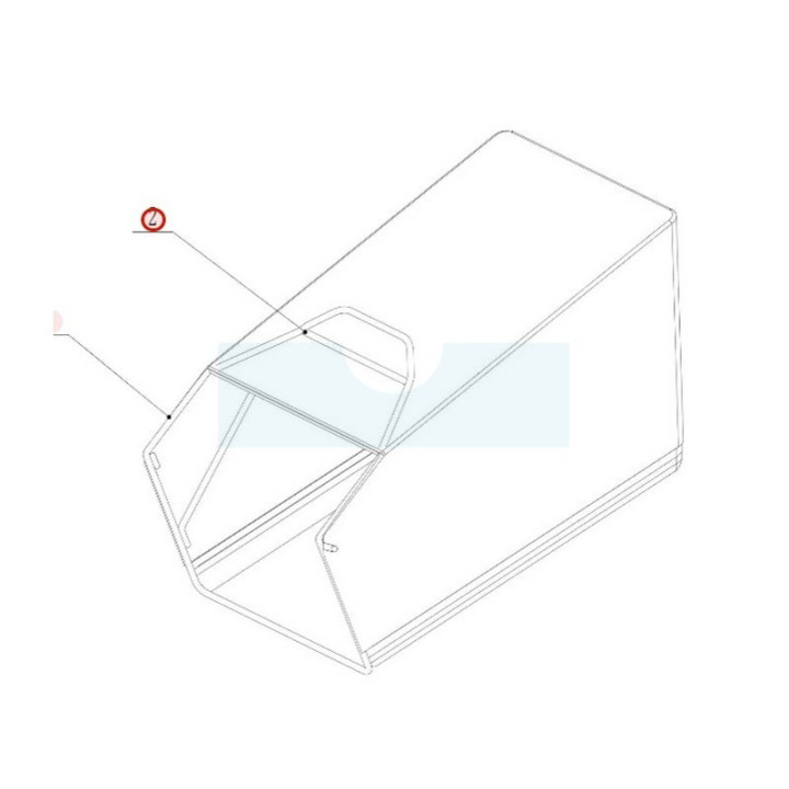 Toile de panier pour tondeuse Weibang (5320603020S81)