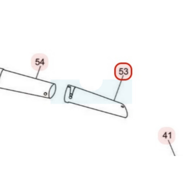 Tube de sortie pour souffleur Sarp (YP5302)
