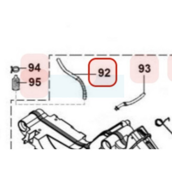 Tuyau d'essence pour tronçonneuse Maruyama (M035709)