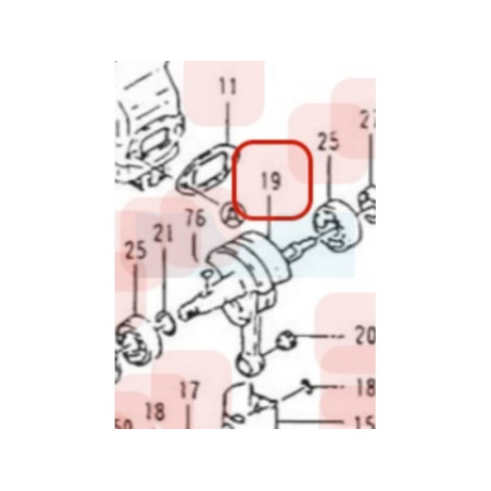Vilebrequin pour moteur Kawasaki (491196179)