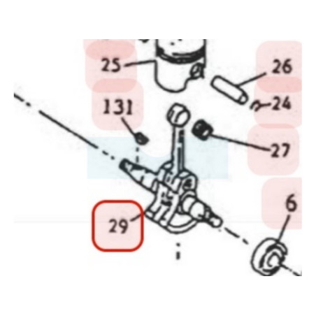 Vilebrequin pour moteur Mitsubishi (KD01017DA)