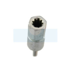 Adaptateur d'arbre étoile 9 dents pour notre renvoi d'angle universel (A)