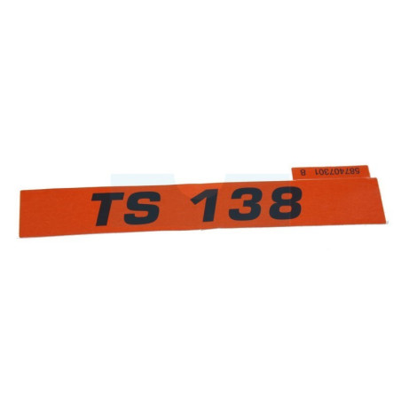 Autocollant pour tracteur tondeuse Husqvarna (587407301)