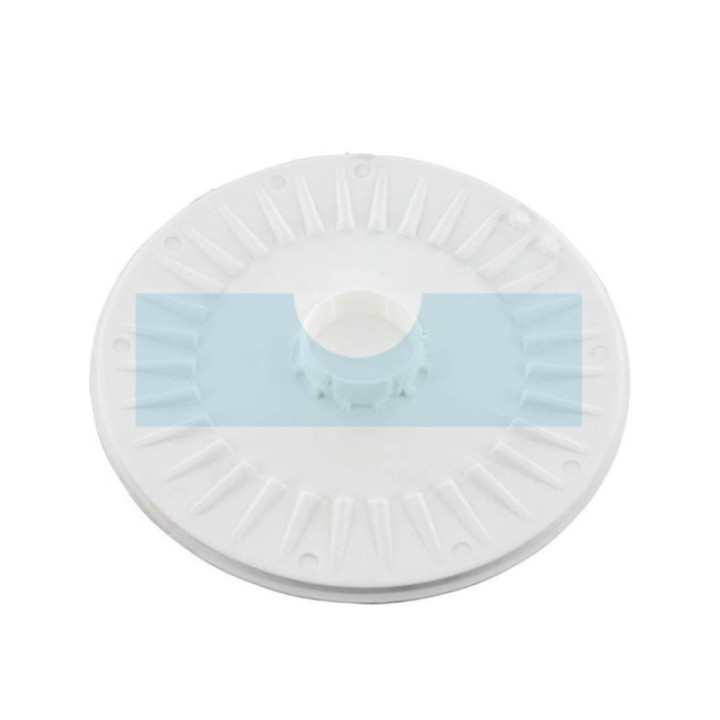 Enjoliveur de roue blanc pour tondeuse Alpina (1221103010)