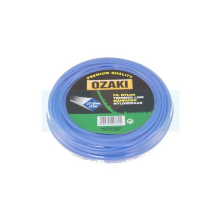 Fil nylon carré OZAKI pour débroussailleuse 3mm / 9m