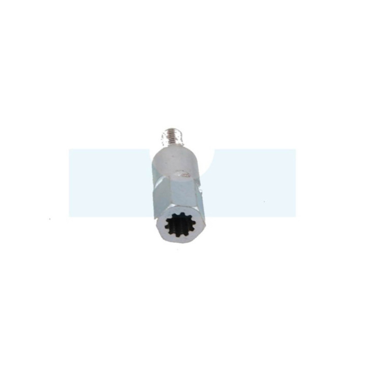Adaptateur d'arbre 10 dents pour notre renvoi d'angle universel (F)