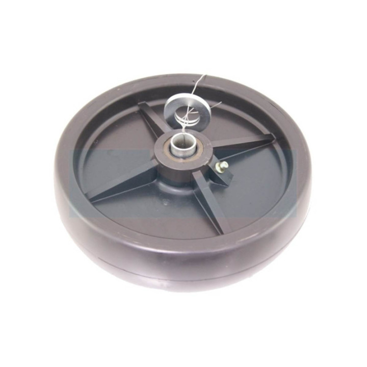 Roue de plateau pour tracteur tondeuse John Deere (anti-scalp) (AM107561)