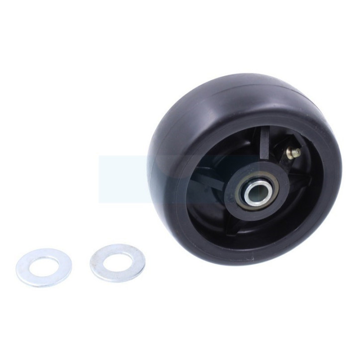 Roue de plateau pour tracteur tondeuse John Deere (anti-scalp) (AM104126)