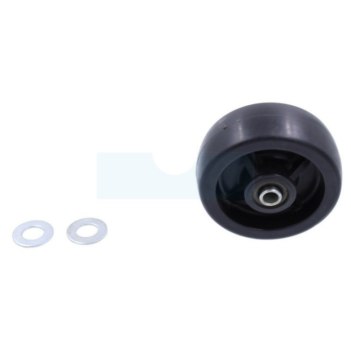 Roue de plateau pour tracteur tondeuse John Deere (anti-scalp) (AM104126)