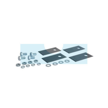 Kit de couteaux pour tondeuse AS Motor (9cm) (E11461)