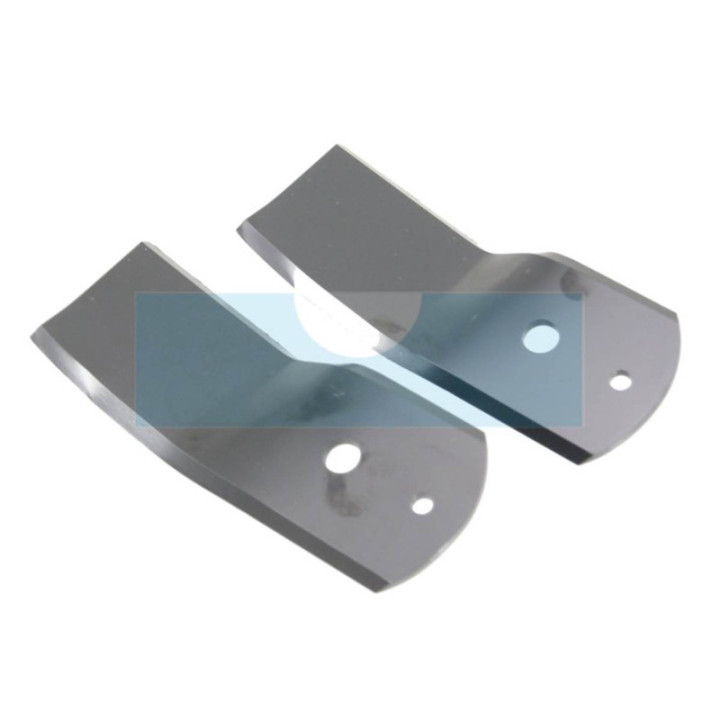 Jeu de 2 ailettes pour lame de tondeuse Stiga (15cm) (1134660401)