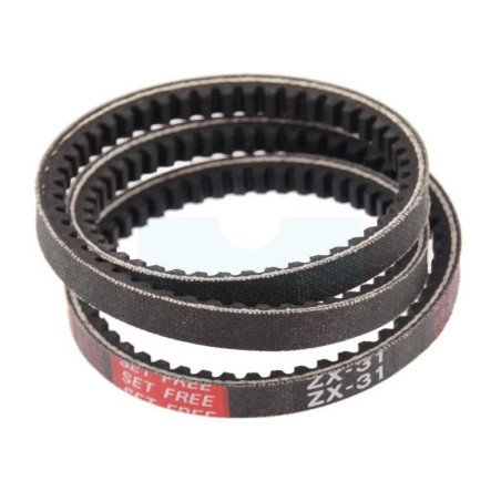 Courroie motoculture trapézoïdale Mitsuboshi (10mm x 813mm) (ZX31)