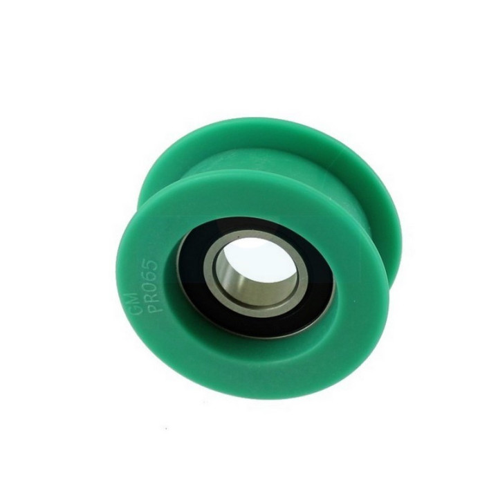 Poulie sur roulement verte pour tracteur tondeuse Castelgarden / GGP (256015580)