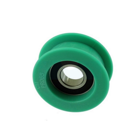 Poulie sur roulement verte pour tracteur tondeuse Oleo Mac (G325601570E1)