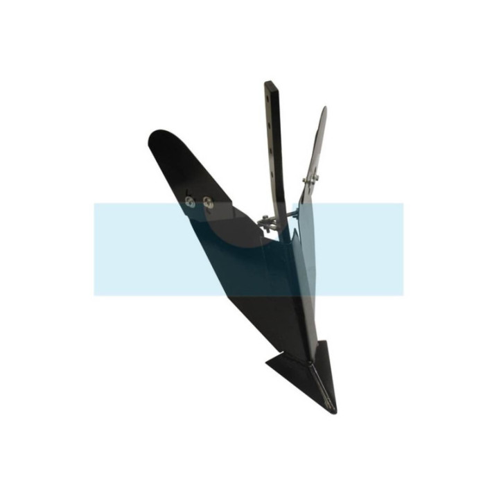 Butteur double avec versoirs réglable en largeur de 7 à 26cm pour motoculteur