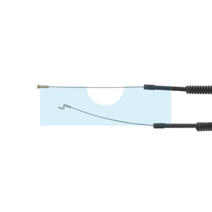 Câble d’accélérateur pour combi-système / débroussailleuse / tarière Stihl (41801801101)