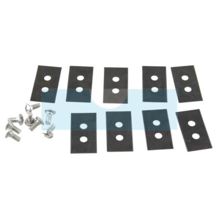 Kit de 9 lames + vis pour robot Husqvarna (4cm) (522851602)