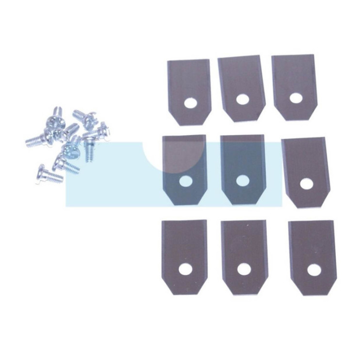Kit de 9 lames pour tondeuse robot Cramer (2908686)