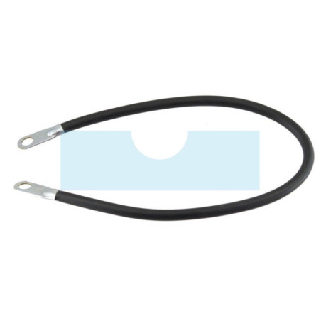 Câble batterie noir avec cosse 50cm