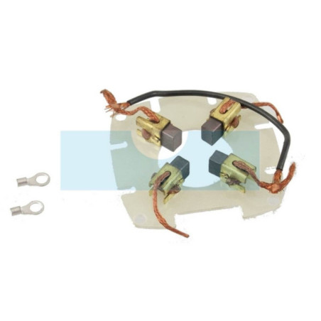 Jeu de charbons avec support pour moteur démarreur Tecumseh (33712)