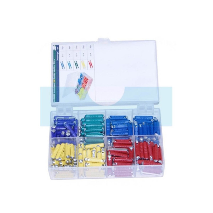 Assortiment / coffret de fusibles divers 200 pcs