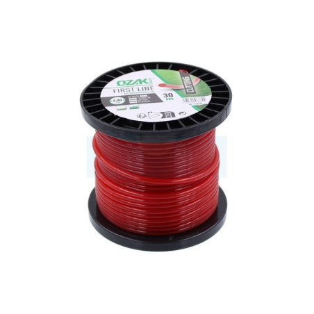 Fil nylon rond OZAKI pour débroussailleuse 4mm / 30m