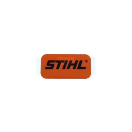 Plaque matricule pour tarière / tronçonneuse / taille-haie / débroussailleuse Stihl (00009672035)