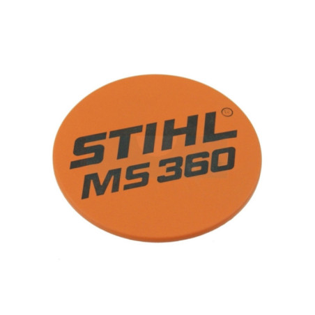 Plaque matricule pour tronçonneuse Stihl (11259671510)