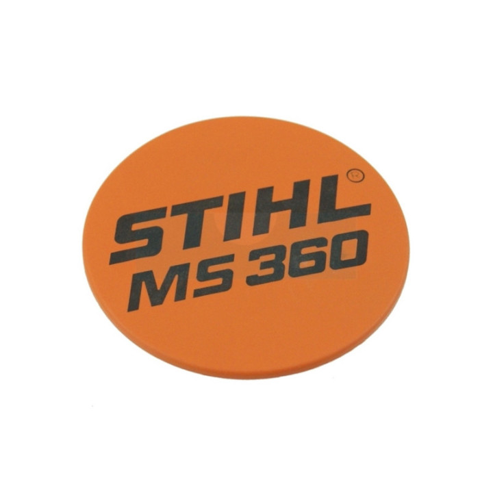 Plaque matricule pour tronçonneuse Stihl (11259671510)
