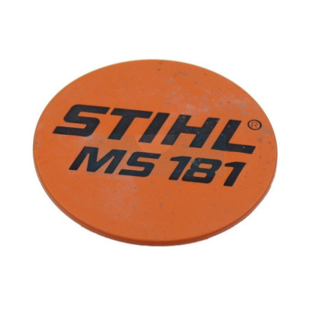 Plaque matricule pour tronçonneuse Stihl (11399671501)