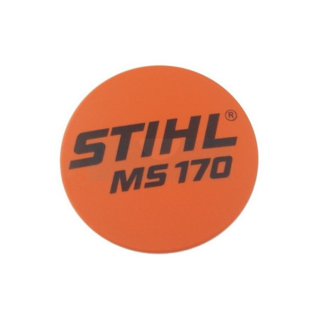 Plaque matricule pour tronçonneuse Stihl (11309671504)