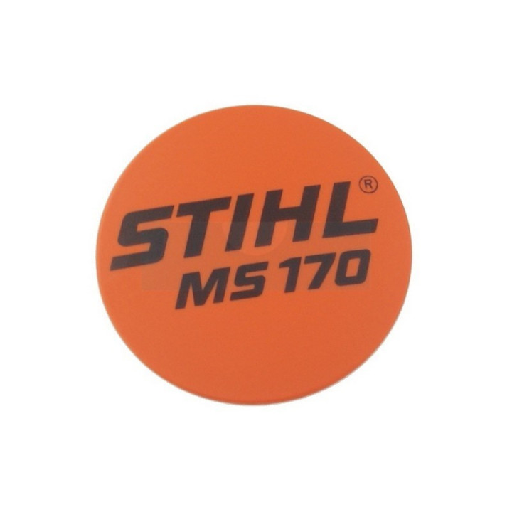 Plaque matricule pour tronçonneuse Stihl (11309671504)