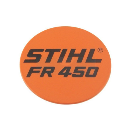 Plaque matricule pour débroussailleuse Stihl (41289671507)