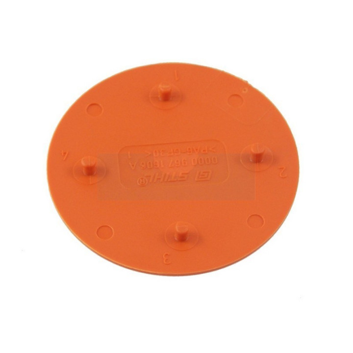 Plaque matricule pour débroussailleuse Stihl (41289671507)