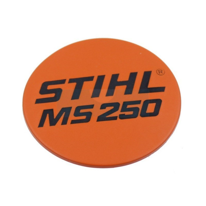 Plaque matricule pour tronçonneuse Stihl (11239671514)