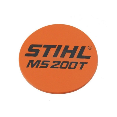 Plaque matricule pour tronçonneuse Stihl (11299671503)