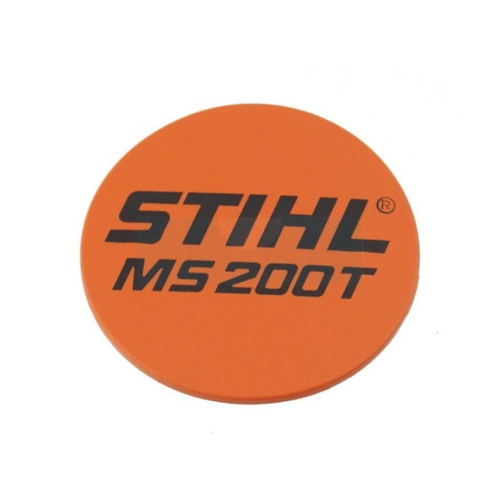 Plaque matricule pour tronçonneuse Stihl (11299671503)