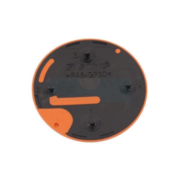 Plaque matricule pour tronçonneuse Stihl (11299671503)