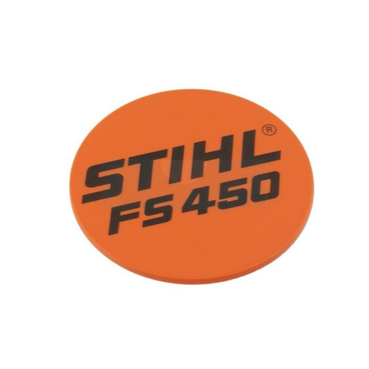 Plaque matricule pour débroussailleuse Stihl (41289671506)